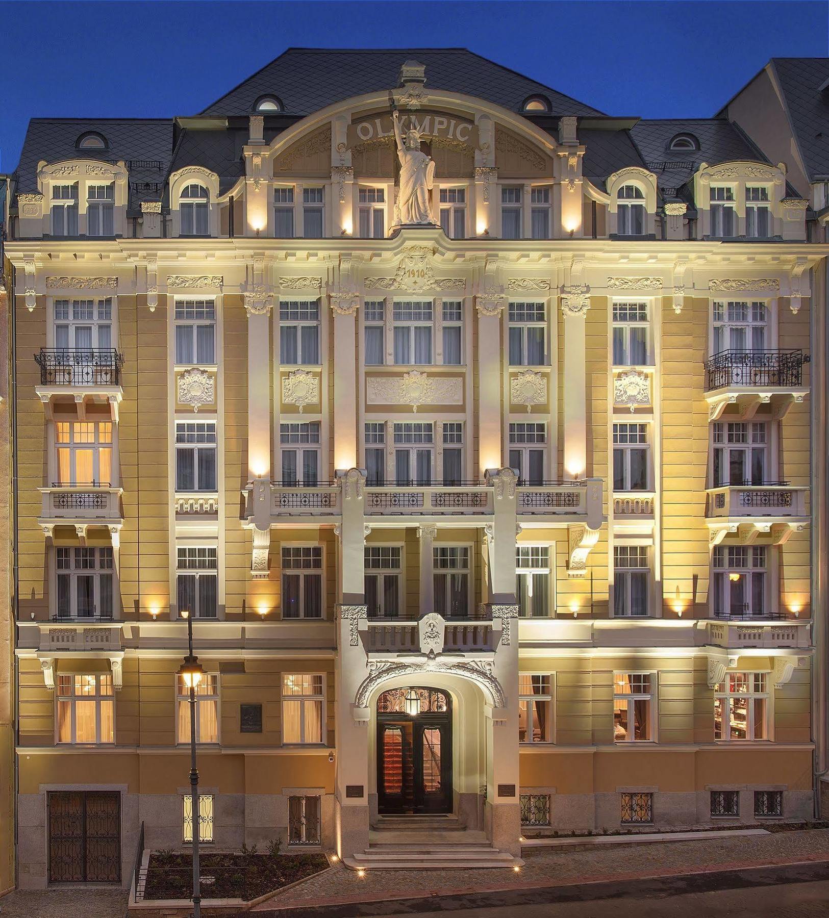 Luxury Spa Hotel Olympic Palace Karlsbad Exterior foto